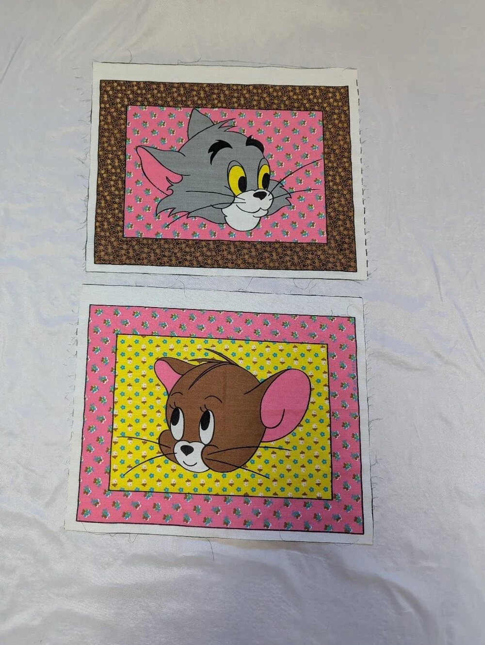 Vintage 1980 MGM Tom & Jerry Cartoon Pillow Blocks 15